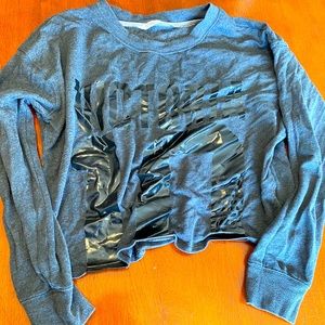 Victoria Secret Crop Top Sweatshirt